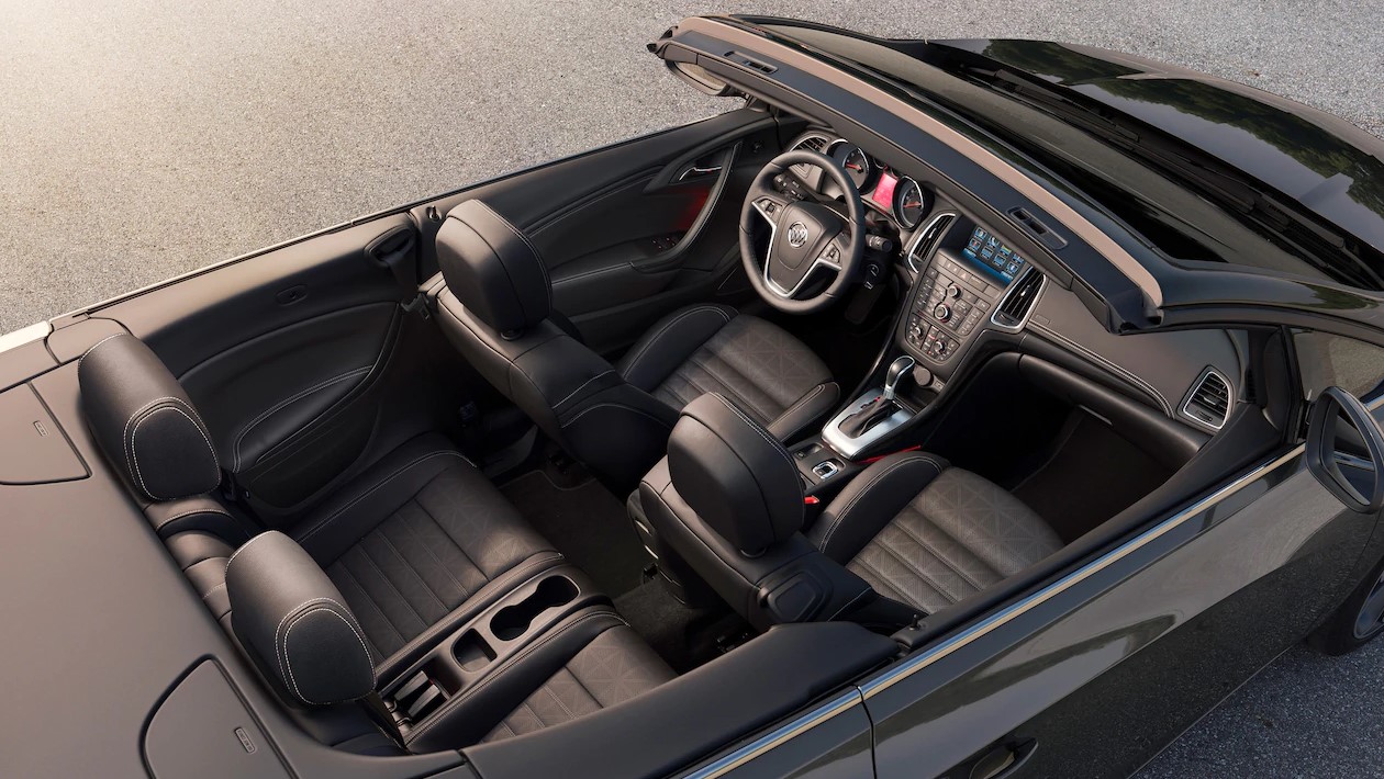 2019 Buick Cascada Top Down Black Interior